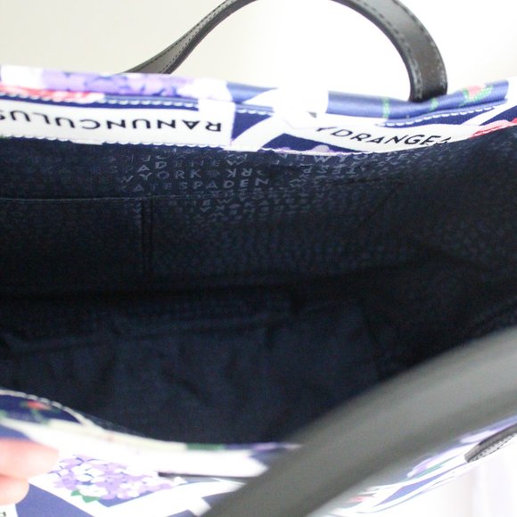 NWT Kate Spade New York TURN OVER A LEAF SEED PACKET BON SHOPPER Tote - Picture 3 of 4